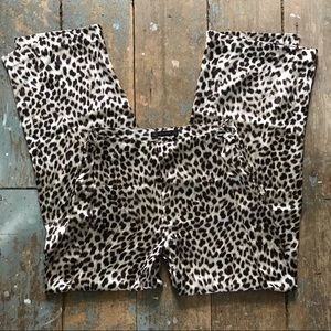 Zara Silk Leopard Pant